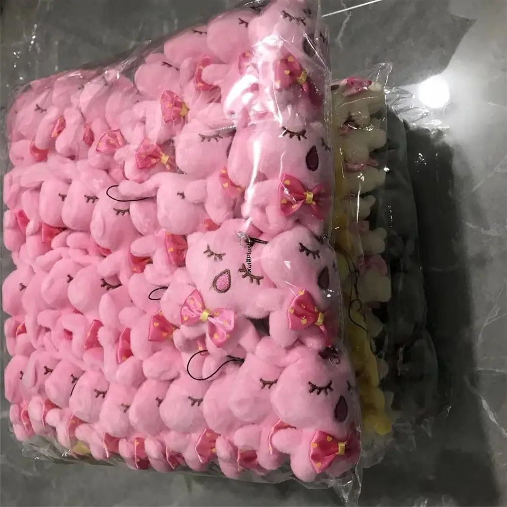 40PCS Wholesale Small 6CM 4Colors - Little Rabbit Plush Stuffed TOY DOLL