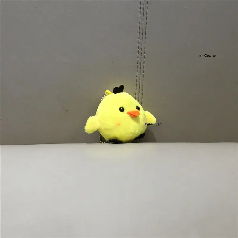 30PCS/LOT - 4CM Small Yellow Chicken Plush TOY