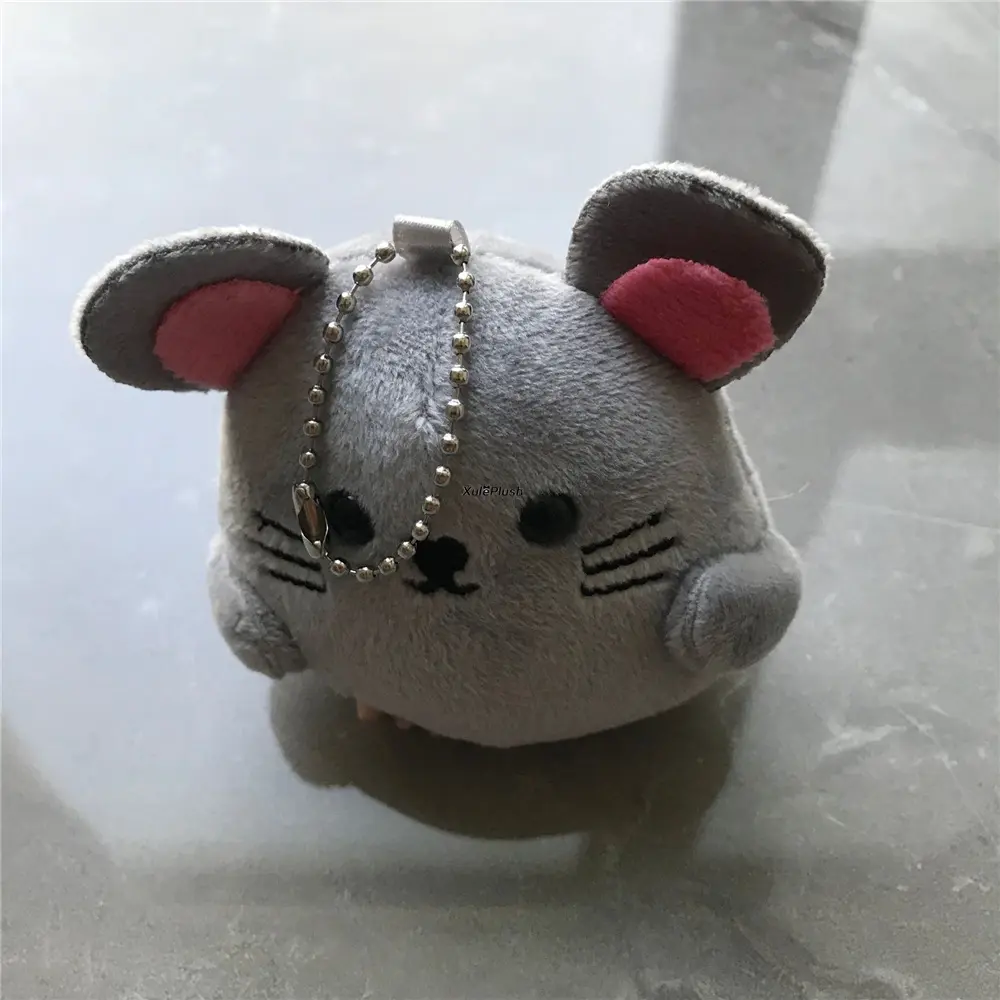 9CM Little Small Plush Mouse DOLL TOY ; Wedding Bouquet Gift TOY Key Chain Plush DOLL