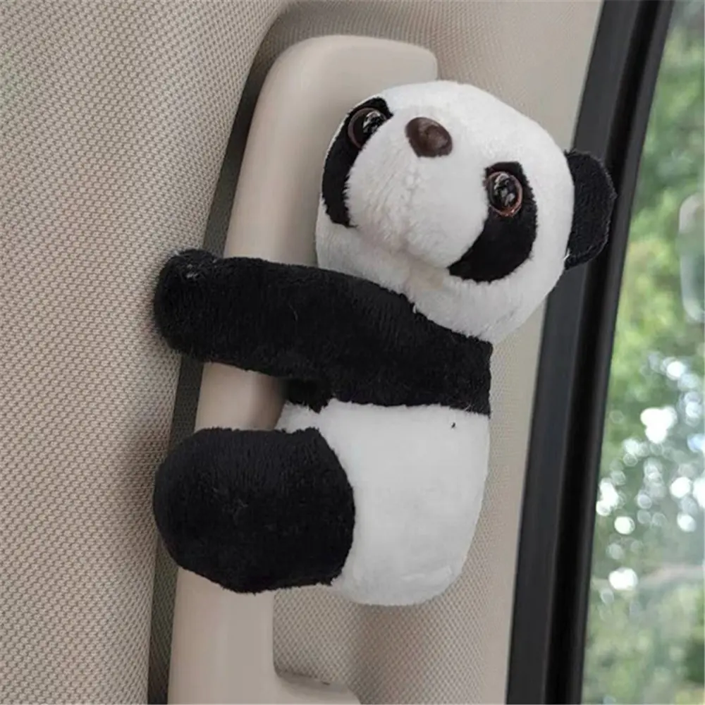 9CM Small Panda Clip Plush Gift For Kids Panda Toy