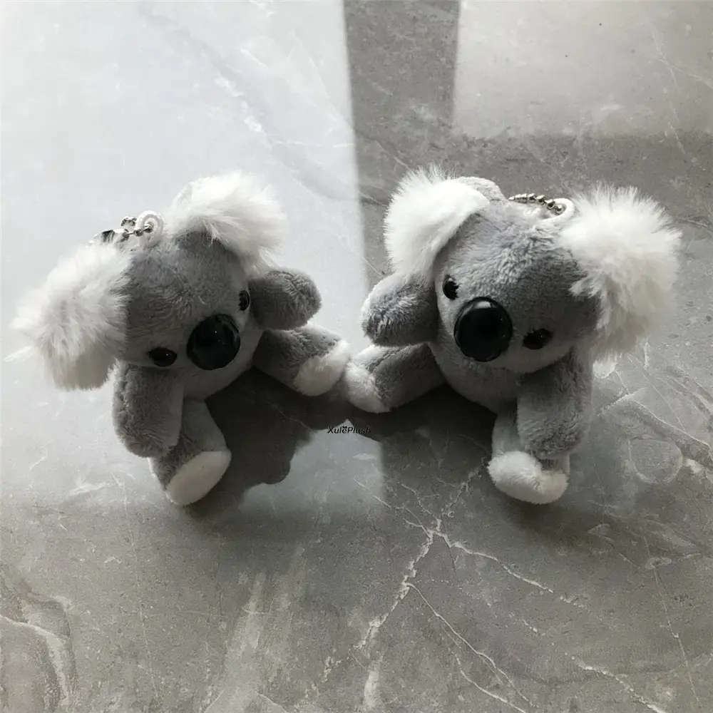 10PCS Gray Colors Animal Plush TOY - Small 7CM Stuffed Plush Toy