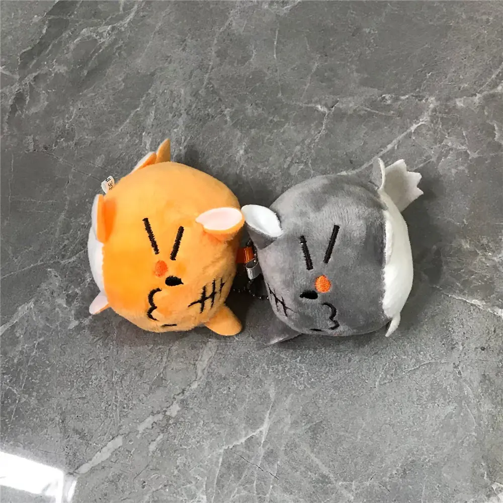 10PCS/LOT Cat DOLL Plush Stuffed TOY , Key Chain DOLL Gift BAG Pendant TOY Wedding Bouquet Gift
