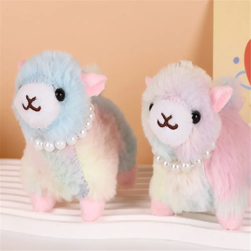 9CM Fluffy Horse Plush DOLL , Small New Gift Plush Animal Alpaca TOY