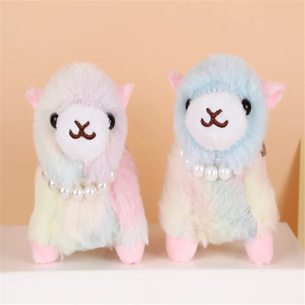 9CM Fluffy Horse Plush DOLL , Small New Gift Plush Animal Alpaca TOY