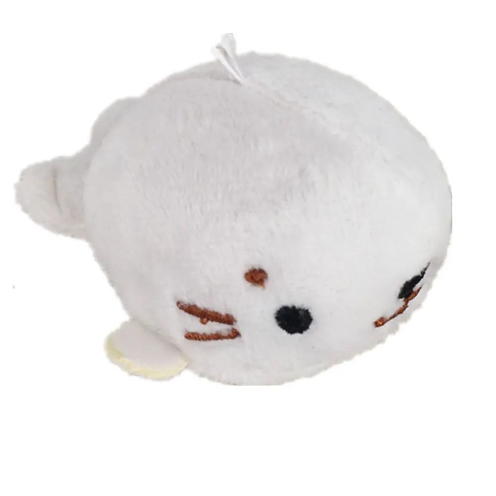 6CM Plush Toy , Dolphin Doll Pendant Keychain PP Cotton Soft Stuffed Toy Doll Gift