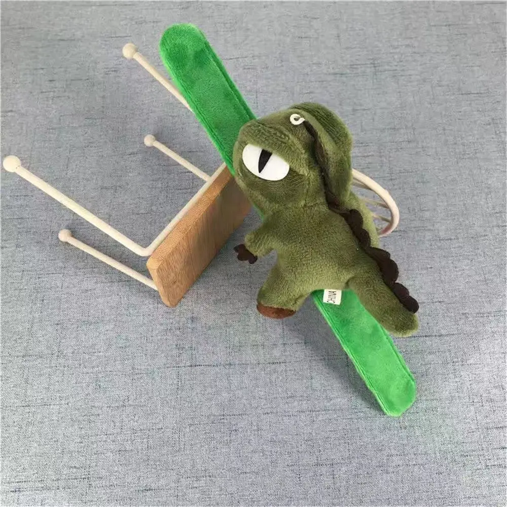 Dinosaur Plush Belt , 7CM Approx. Soft Stuffed Plush Gift Bracelet Toy