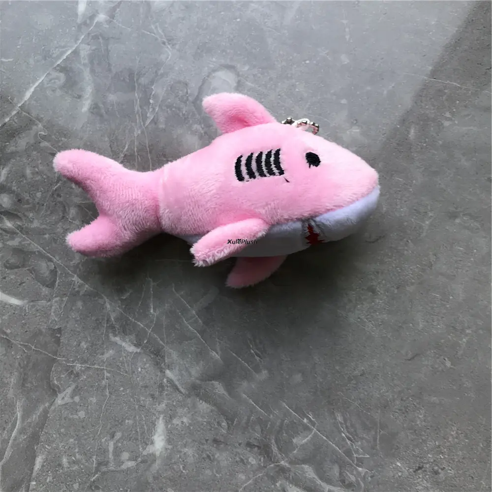 11CM Approx. Plush Key Chain Shark Toy Doll