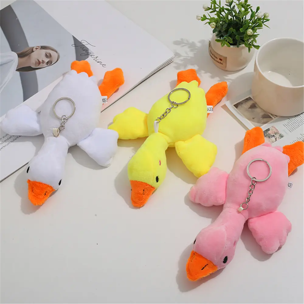 Multi-Designs, Horse , Chicken , Duck , Panda Fish Plush Toy , Key Chain Plush Stuffed Animal TOY