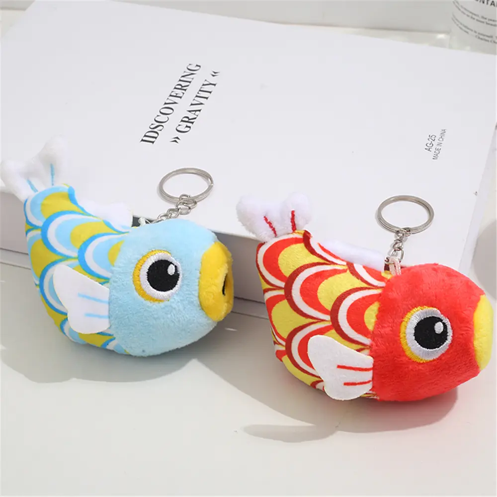 Multi-Designs, Horse , Chicken , Duck , Panda Fish Plush Toy , Key Chain Plush Stuffed Animal TOY