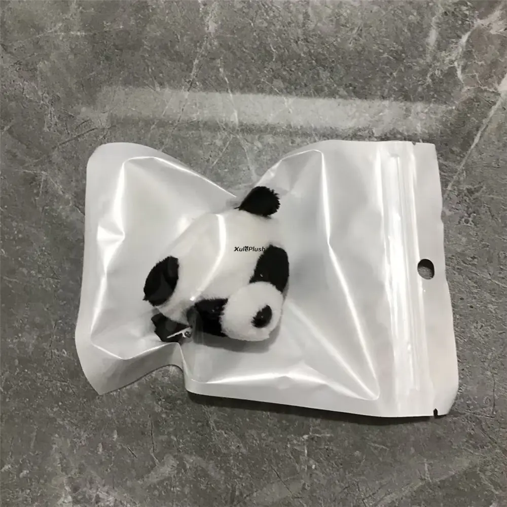 Panda Cute Little Plush Toy  , Hair Tie , Belt , Plush Purse Plush Stuffed TOY