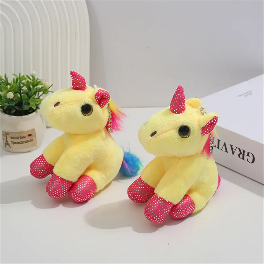 CUTE Plush Stuffed Horse Toy , 10CM Approx. Key Chain DOLL TOY