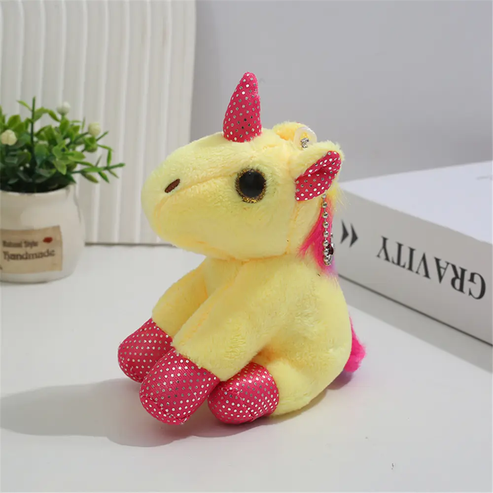 CUTE Plush Stuffed Horse Toy , 10CM Approx. Key Chain DOLL TOY