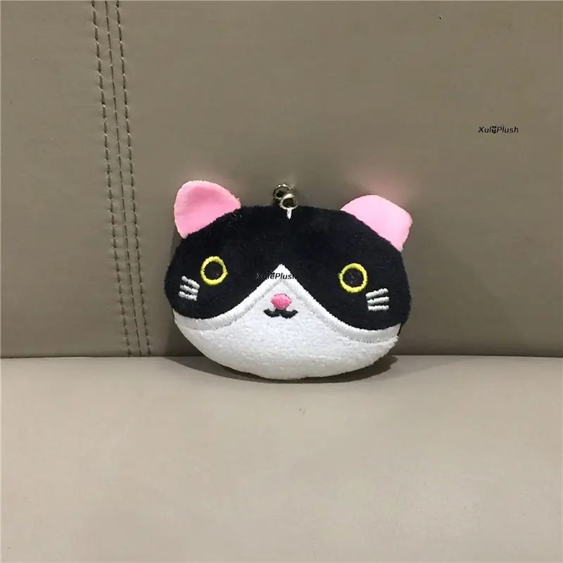 6Colors - Cat 5CM Pendant Plush Stuffed DOLL TOY ; Wedding Bouquet Gift