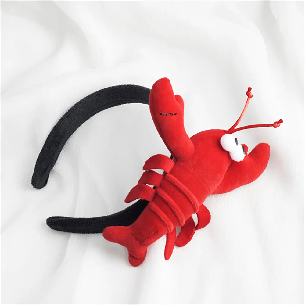 12CM-15CM 2Sizes , 2Designs, Crab Keychain Plush Doll , Pendant Lobster Stuffed Animal Toy
