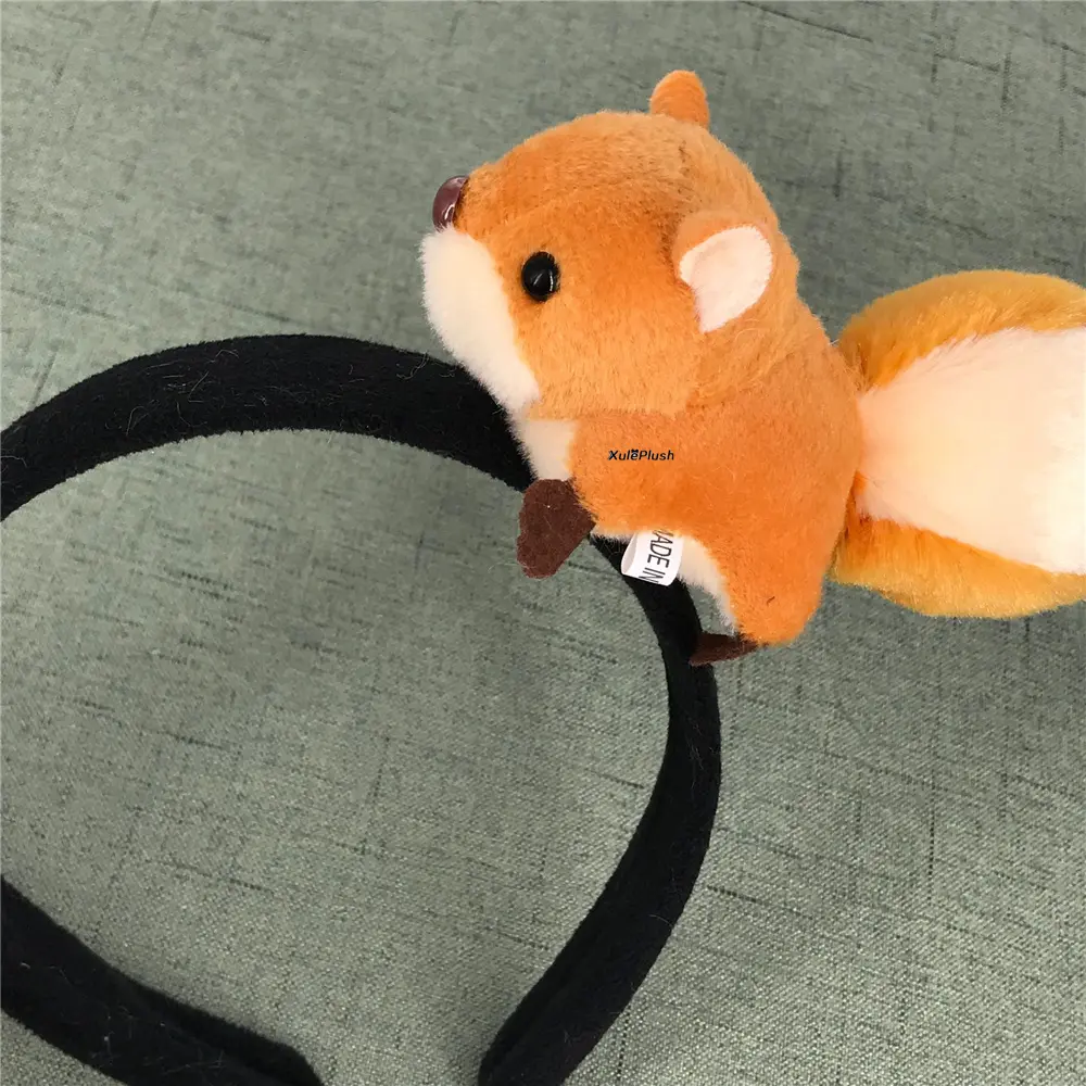 3Designs , New Squirrel Plush Toy , Hair Decoration Stuffed Animal TOY DOLL