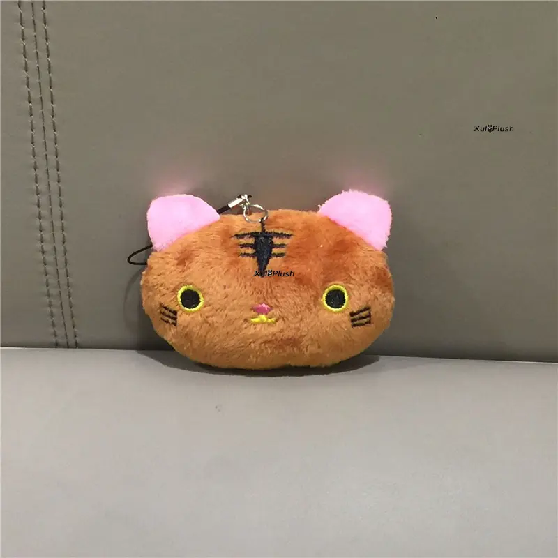 6Colors - Cat 5CM Pendant Plush Stuffed DOLL TOY ; Wedding Bouquet Gift