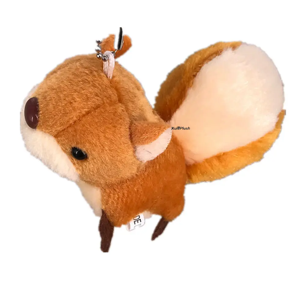 3Designs , New Squirrel Plush Toy , Hair Decoration Stuffed Animal TOY DOLL