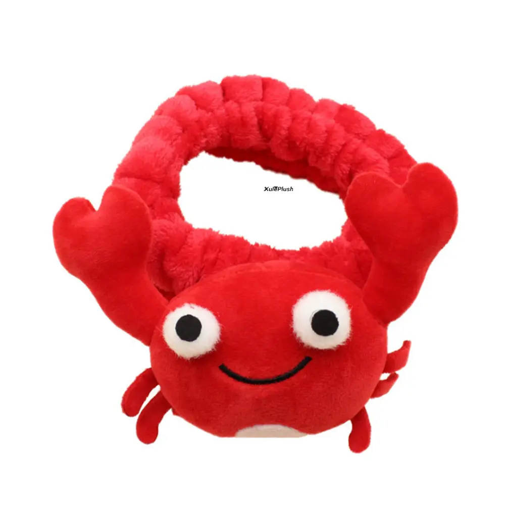 12CM-15CM 2Sizes , 2Designs, Crab Keychain Plush Doll , Pendant Lobster Stuffed Animal Toy