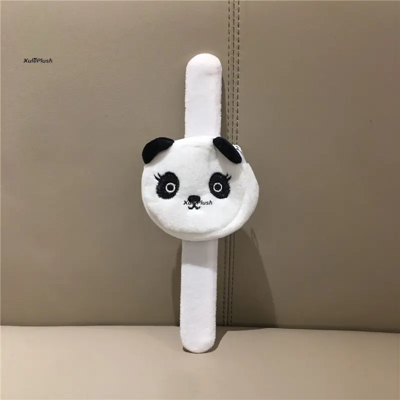 7CM , Small Hand Belt Plush Purse , Panda Plush Coin Bag Pouch