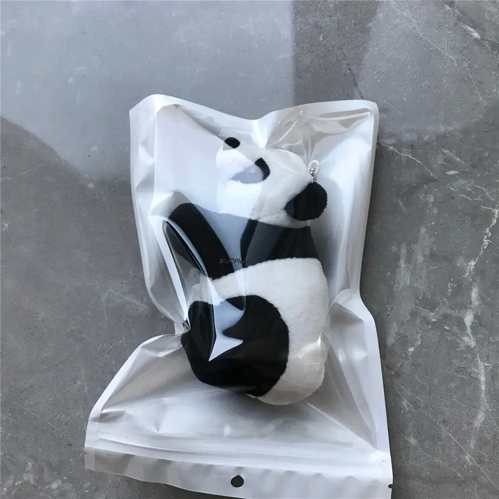 Panda Key Chain Plush Toy , 7CM Key Chain Animal Stuffed Doll