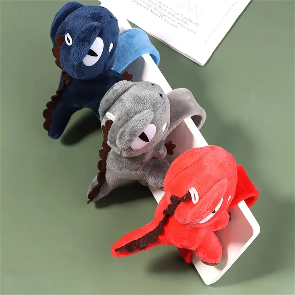 7Colors , Dinosaur Plush Stuffed Toy Bracelet Belt Gift , 9CM Approx. Plush Hand Slap Doll Toy