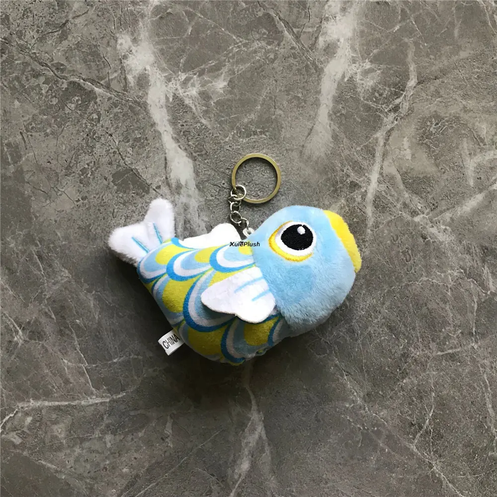 2Colors FISH Plush Stuffed Toy Doll , Keychain Pendant Wedding Bouquet TOY Gift DOLL