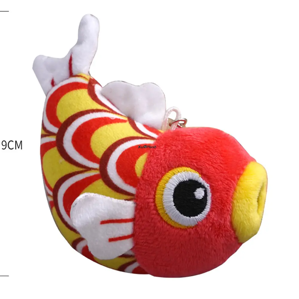 2Colors FISH Plush Stuffed Toy Doll , Keychain Pendant Wedding Bouquet TOY Gift DOLL