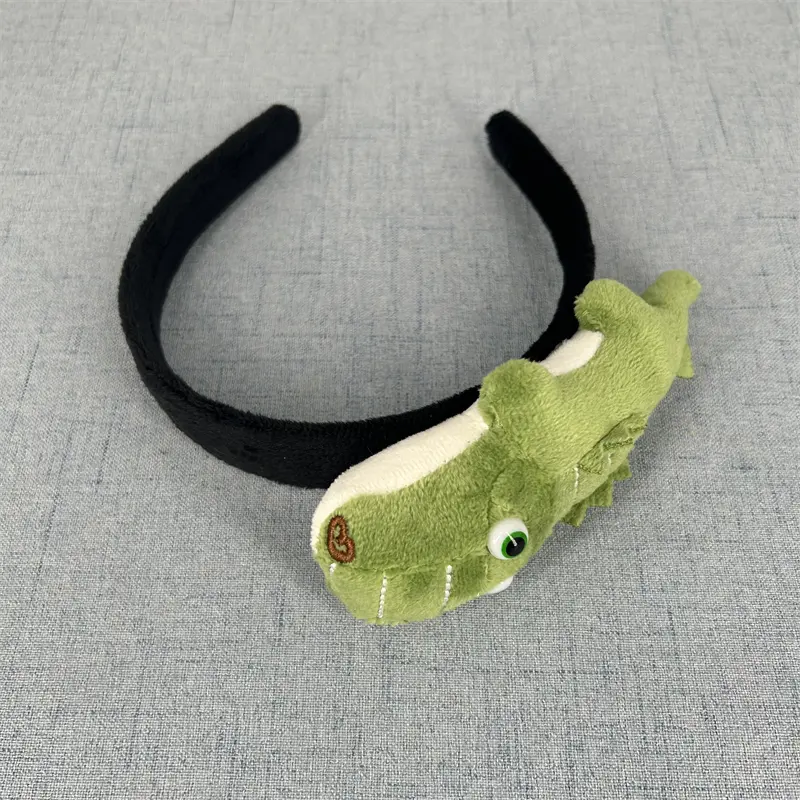 Multi-Designs , Small 13CM Crocodile Toy , Bracelet , Headband , Plush Toy , Stuffed Animal Plush DOLL