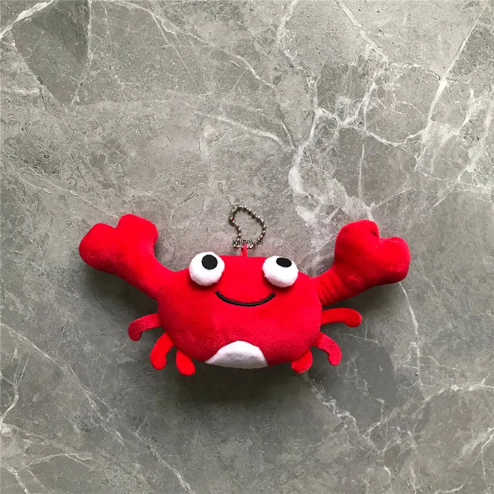 Middle Size Crab 12CM Approx. DOLL Plush Stuffed Animal Toy