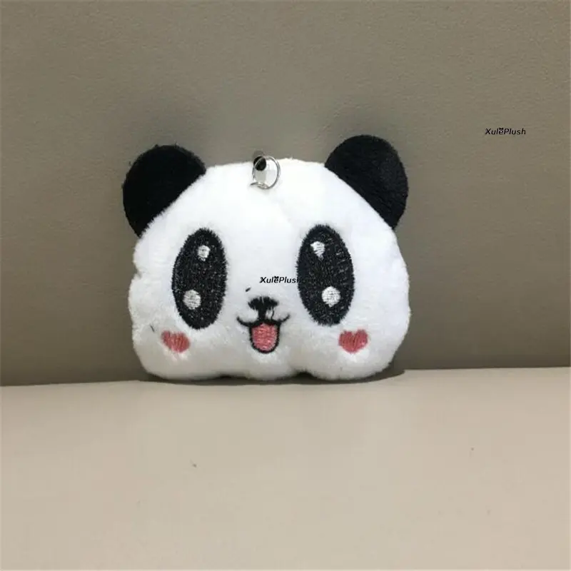 6Designs For Choice, Size 6CM Mini Panda Plush - Gift String Pendant Key Chain Toy