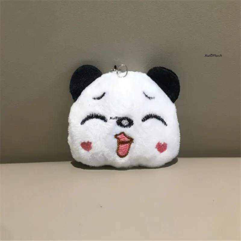 6Designs For Choice, Size 6CM Mini Panda Plush - Gift String Pendant Key Chain Toy