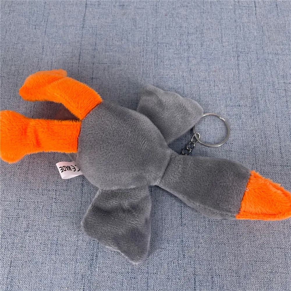 New Duck 14CM Stuffed Plush Toy Doll , Wedding Bouquet Key CHAIN GIFT TOY