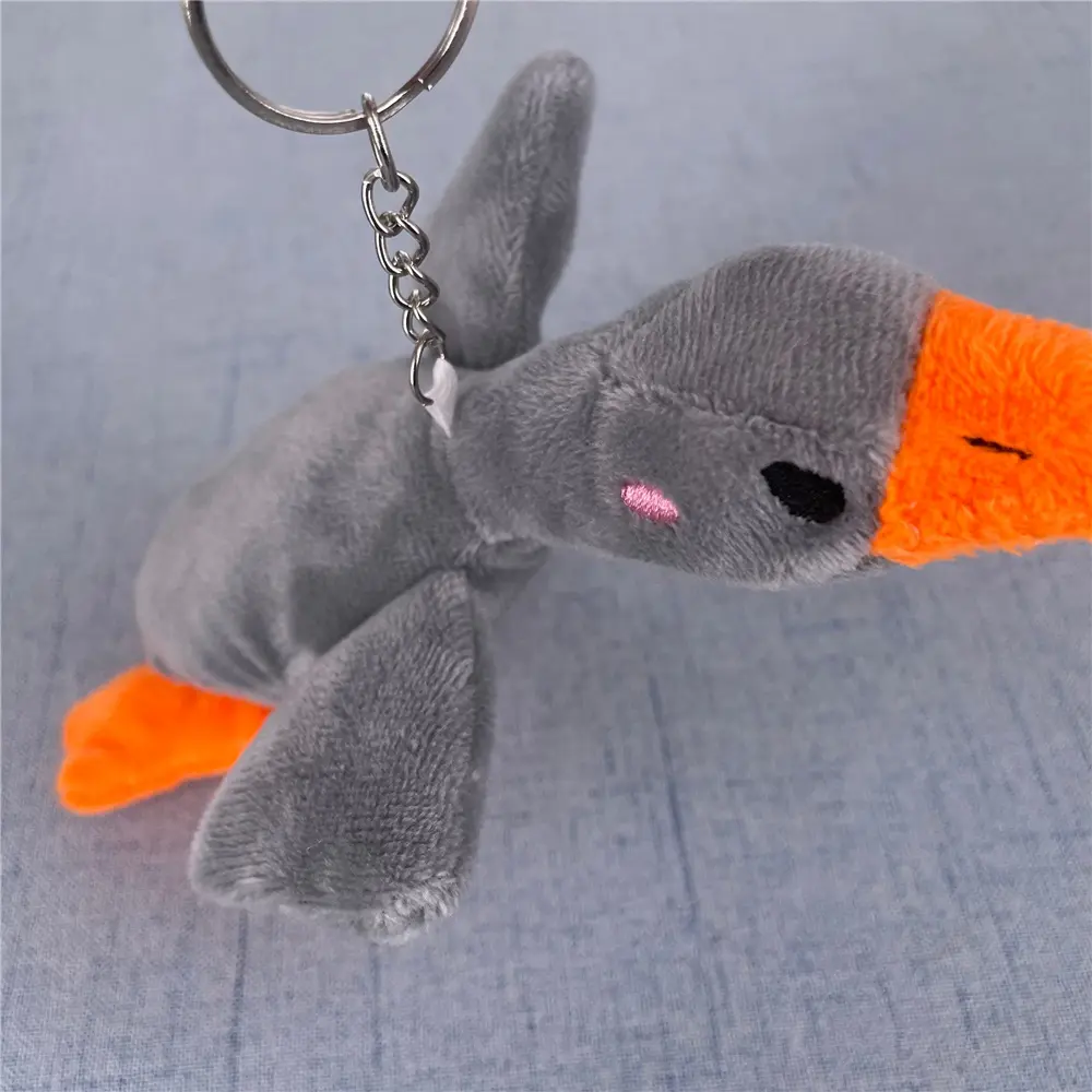 New Duck 14CM Stuffed Plush Toy Doll , Wedding Bouquet Key CHAIN GIFT TOY
