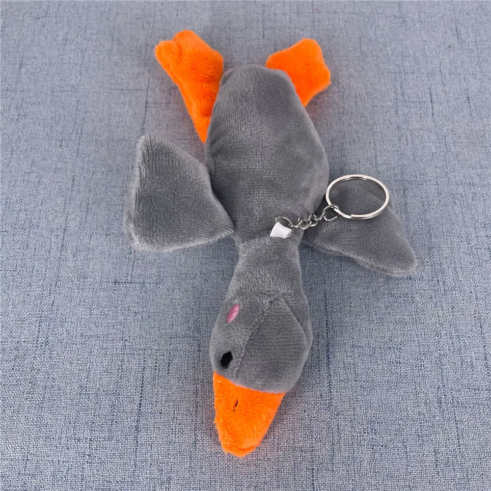New Duck 14CM Stuffed Plush Toy Doll , Wedding Bouquet Key CHAIN GIFT TOY
