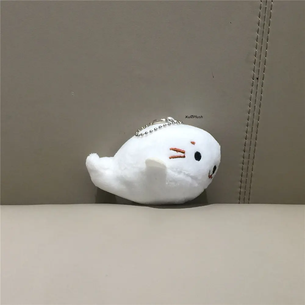 Seal Plush Stuffed TOY DOLL ; 6CM Seal Plush Toy , Key Hook Chain Decor Plush Dolls