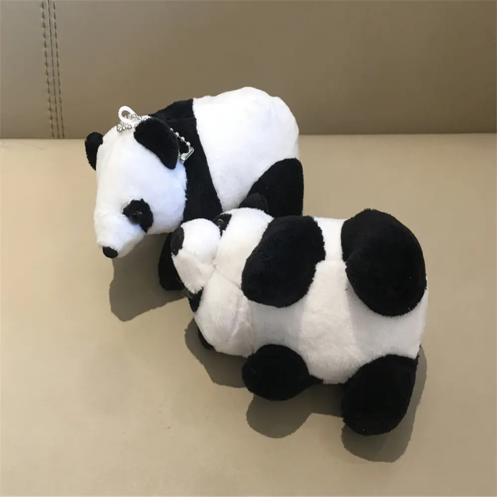 10CM Approx. NEW Panda Stuffed TOY Plush DOLL , Mini Accessories Gift