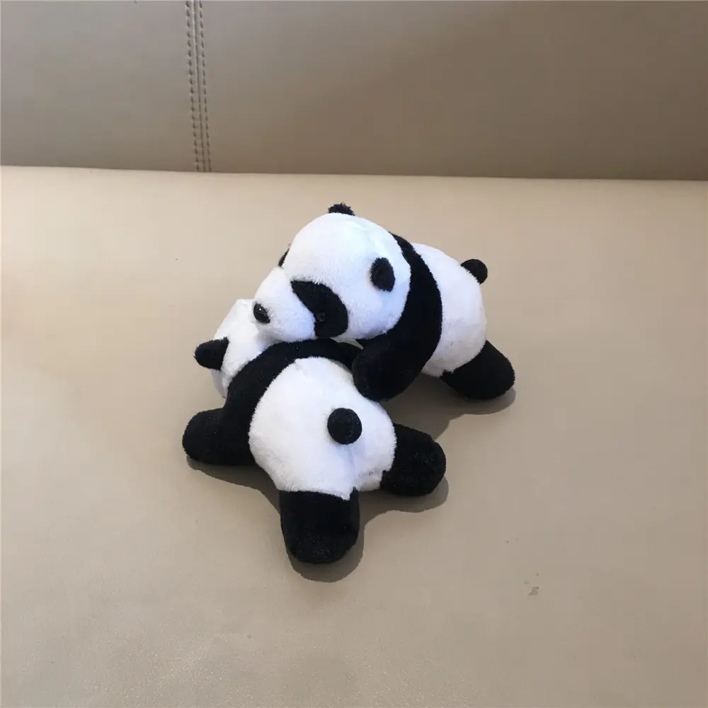10CM Approx. NEW Panda Stuffed TOY Plush DOLL , Mini Accessories Gift