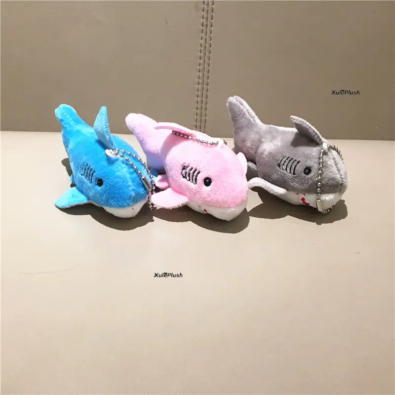 Shark Plush Toy - 2Sizes 18CM And Small 7CM Plush Stuffed Ocean Animal Kid's Gift Plush Doll