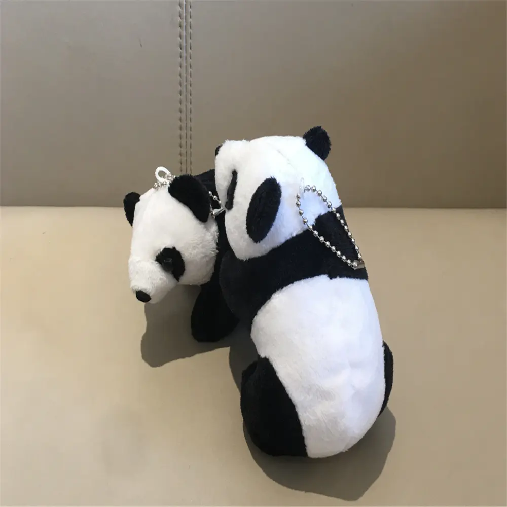 10CM Approx. NEW Panda Stuffed TOY Plush DOLL , Mini Accessories Gift