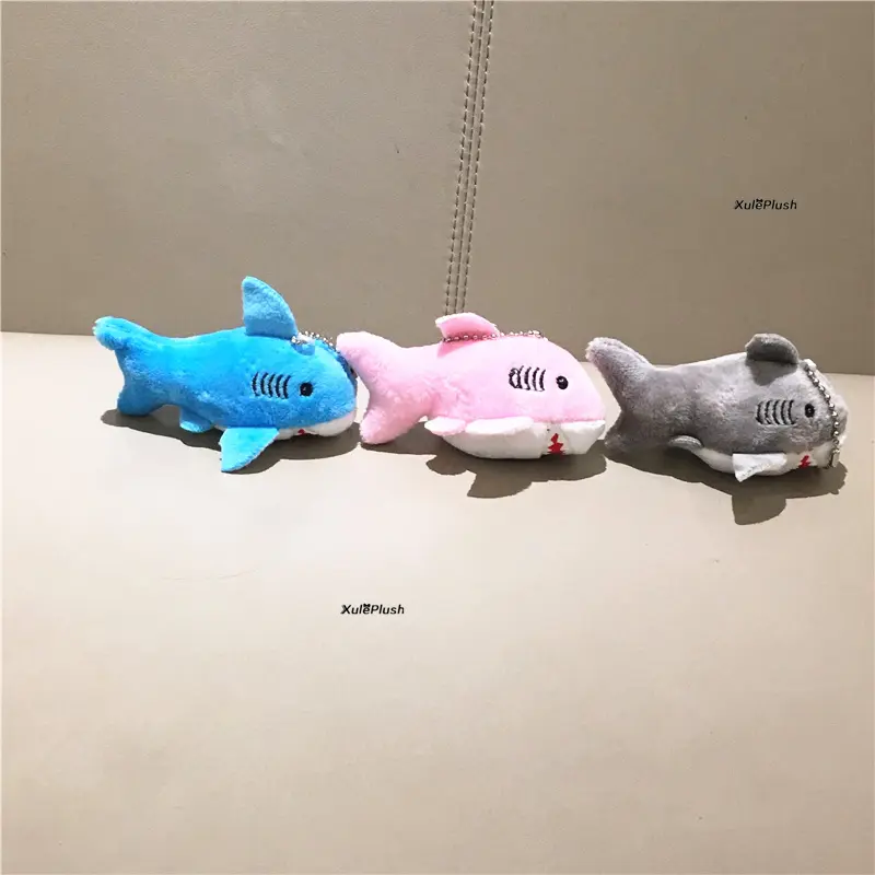 Shark Plush Toy - 2Sizes 18CM And Small 7CM Plush Stuffed Ocean Animal Kid's Gift Plush Doll