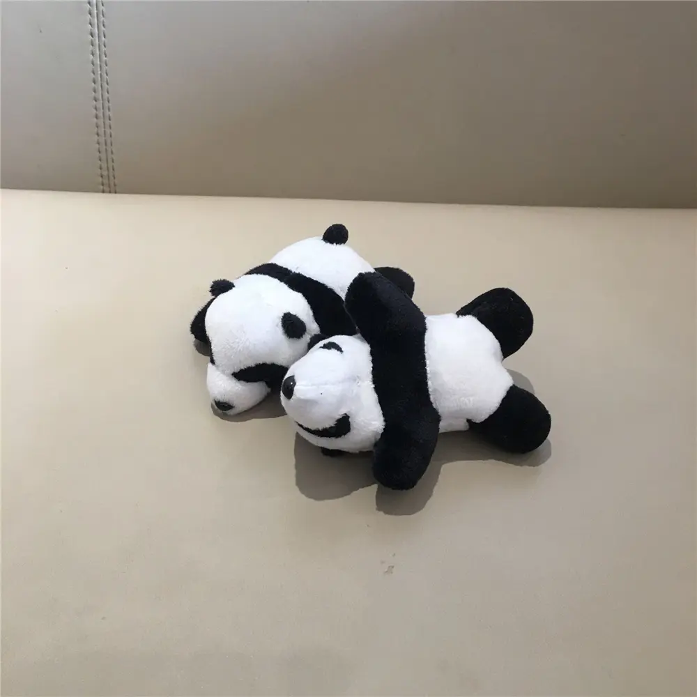 10CM Approx. NEW Panda Stuffed TOY Plush DOLL , Mini Accessories Gift