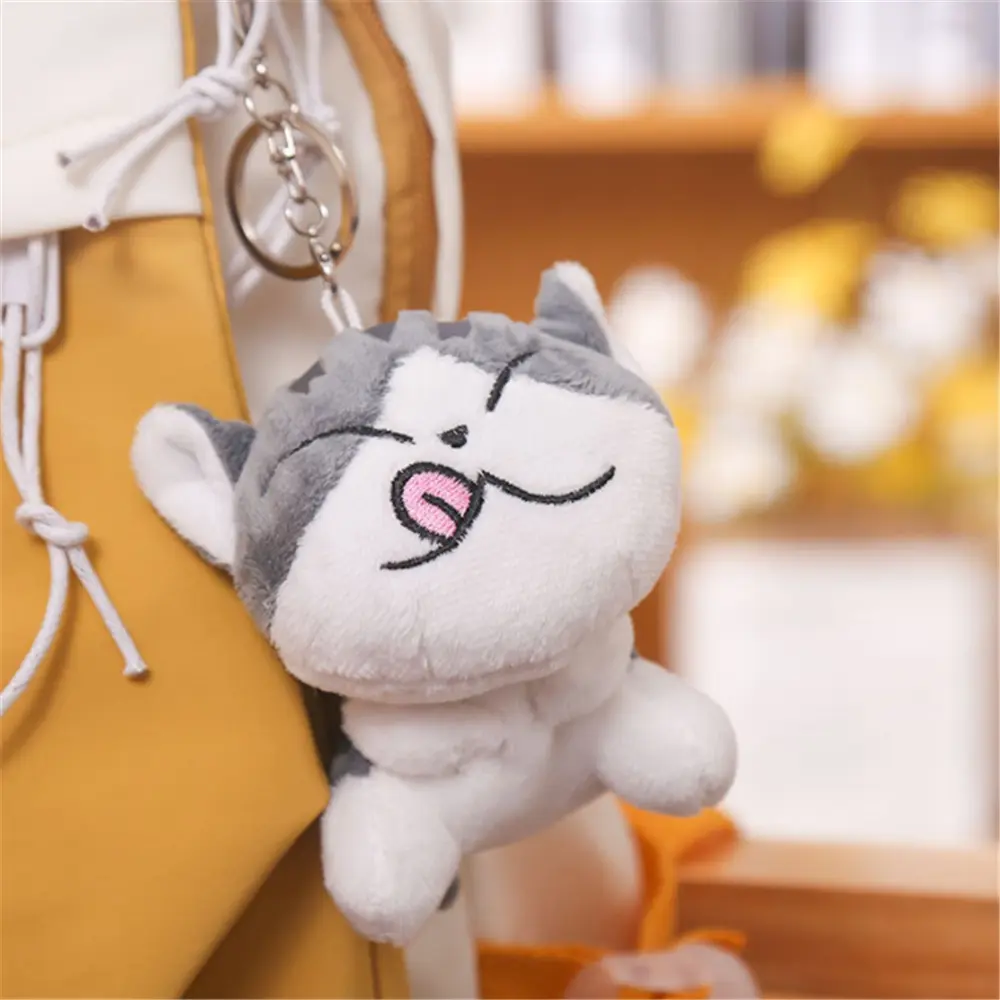 40PCS Mix Designs 10CM Plush Cat Doll ; Key Clip Pendant Gift Accessories Toy