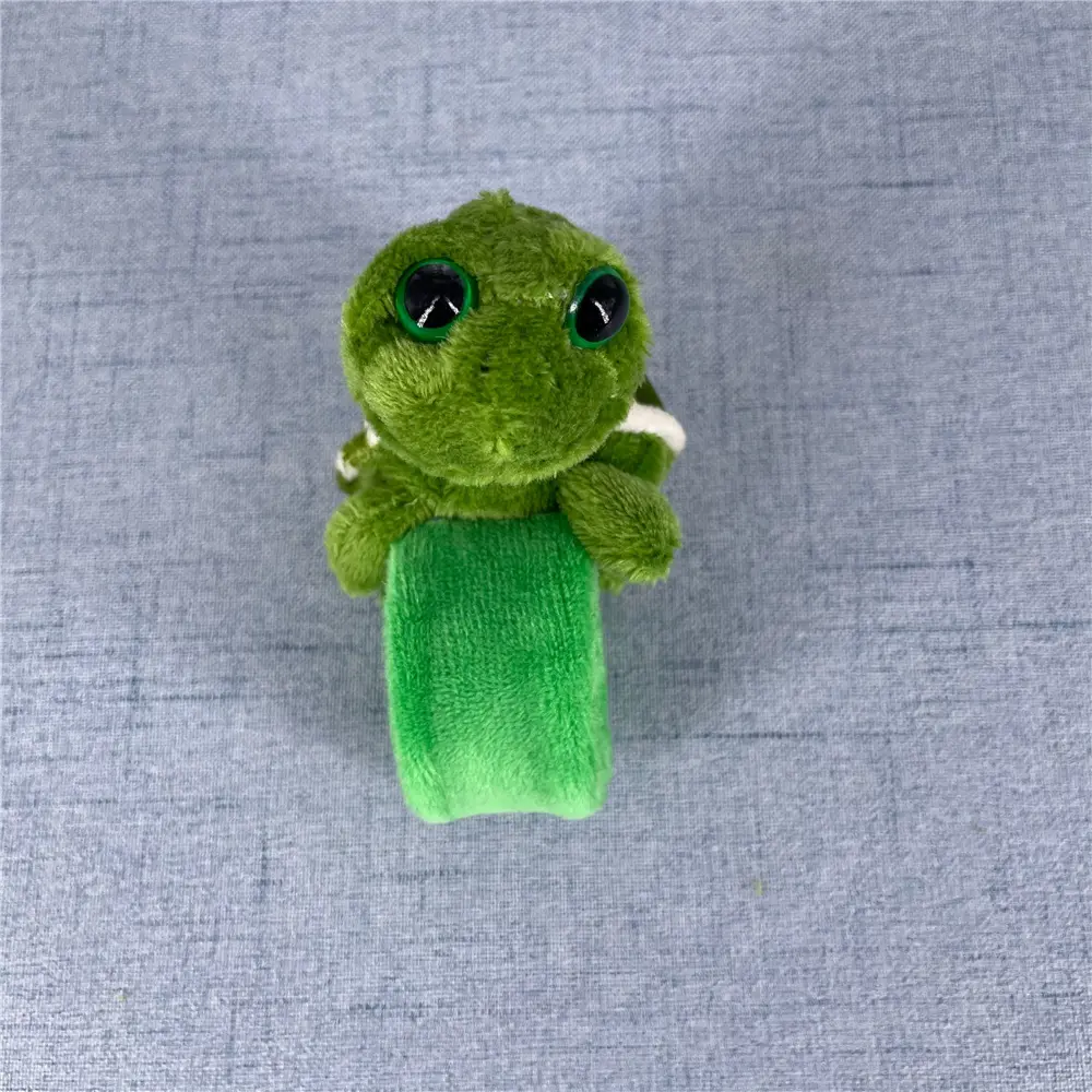 40PCS Wholesale Small 6CM Tortoise Plush Stuffed Hand Decorate Bracelet Plush Little Doll Toy