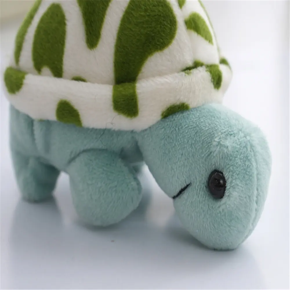 50PCS Mix Colors , 9CM Plush Tortoise Stuffed Animal Toy Doll