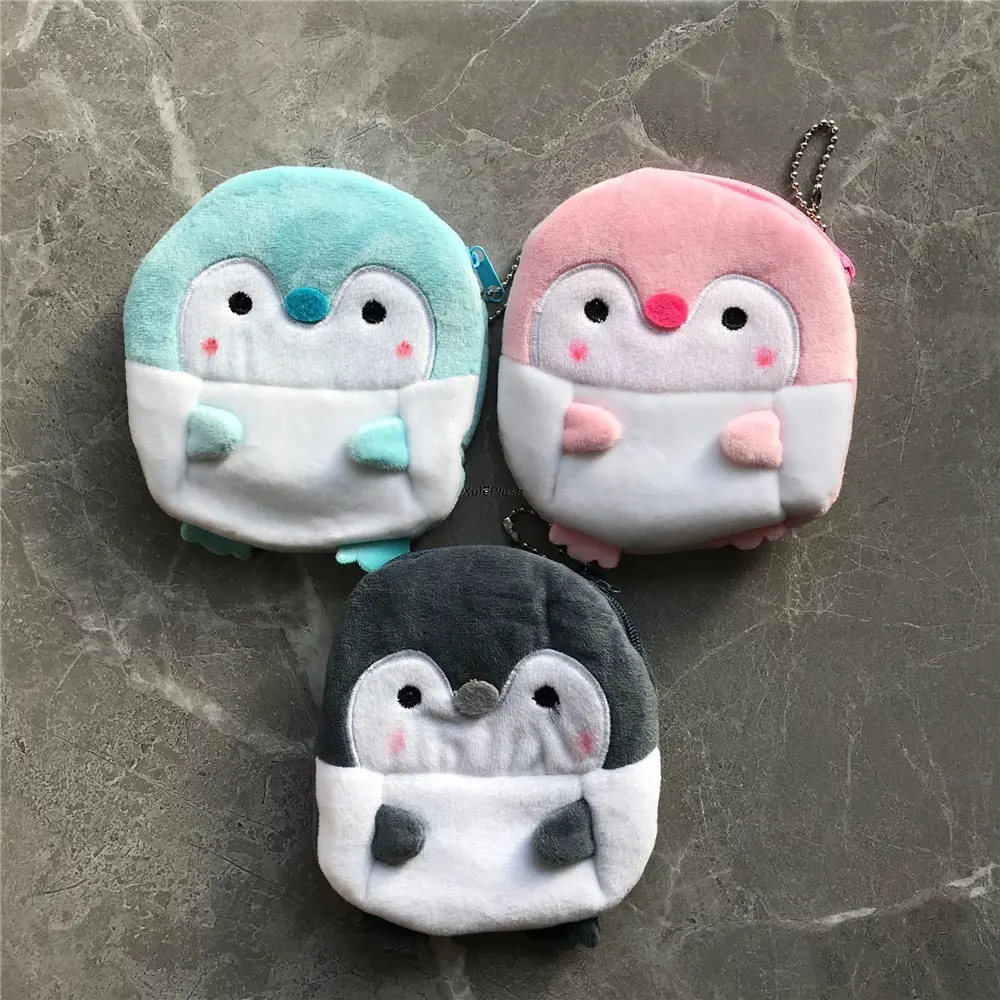 Plush Penguin , Rabbit , Coin Bag , Key Chain Plush Coin Purse