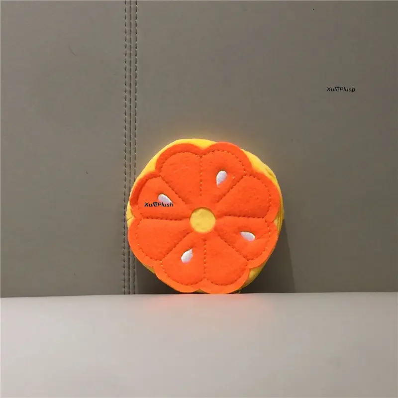Wholesale 50PCS Fruit Plush Purse , Watermelon Etc. Plush Toy Bag Purse , Keyring Plush Pocket Purse