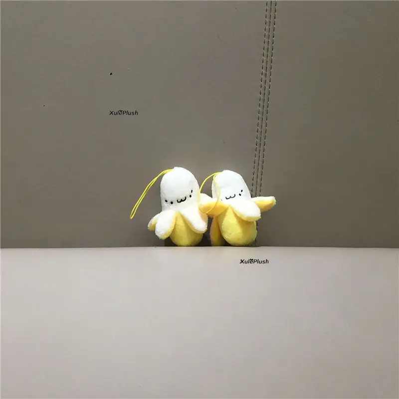 200PCS Wholesale Little 8CM Banana Plush Stuffed Little TOY