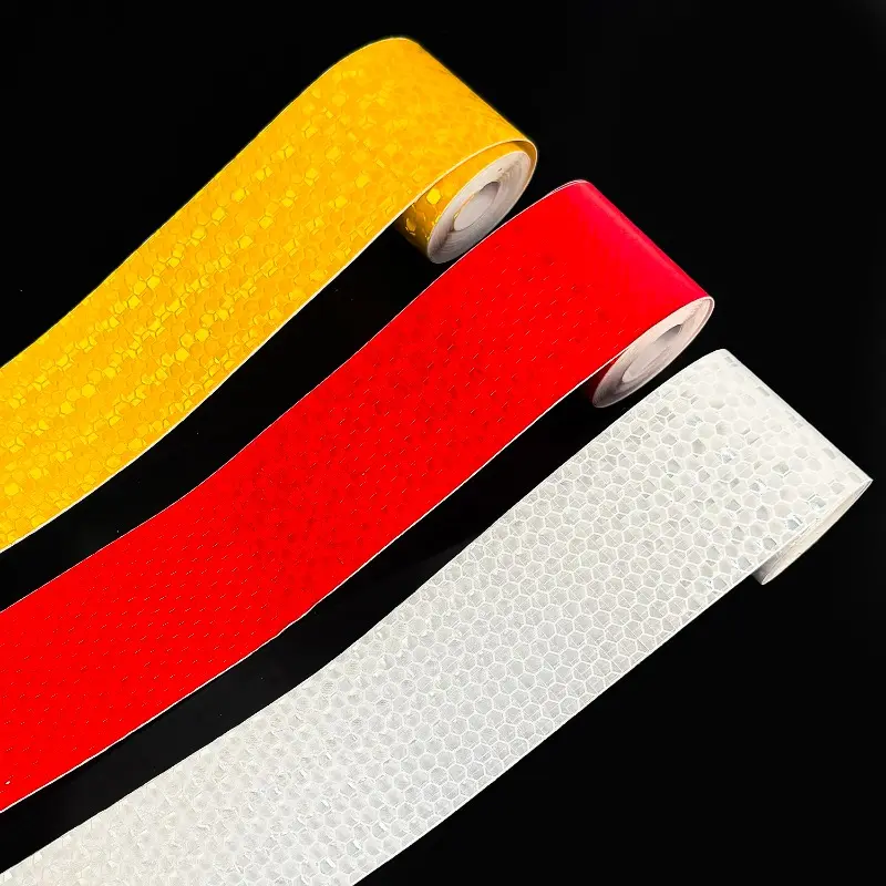 3Meter Car Reflective Tape Auto Safety Warning Sticker Reflector Protective Strips Auto Film for Trucks Auto Motorcycle