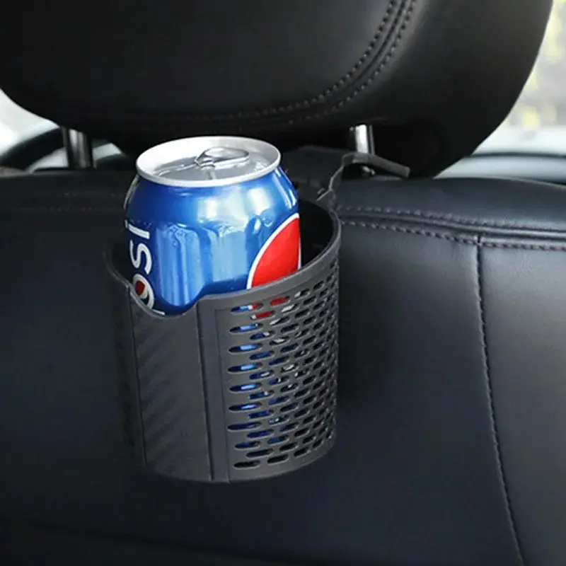 Car Cup Holder with Hook Car Door Seats Hanging Mount Drink Bottles Bracket Water Cup Storage Holders Auto Interior Accessories