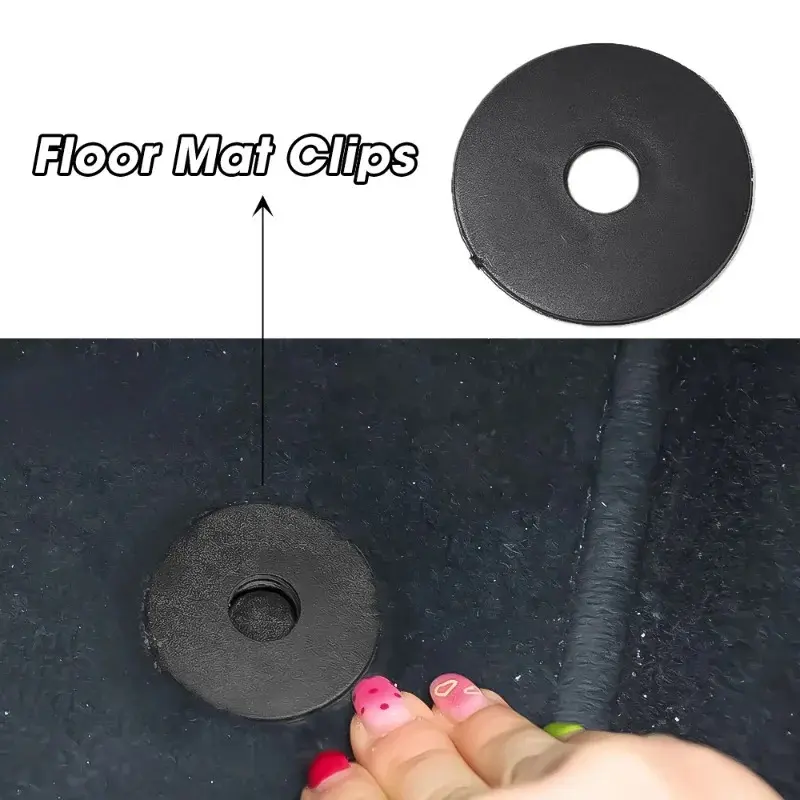 Car Carpet Floor Mat Clips Fastener Clamps for VW Passat Polo Golf Jetta Audi A1 A3 A4 A6 Skoda Octavia A5 A7 Seat Accessories